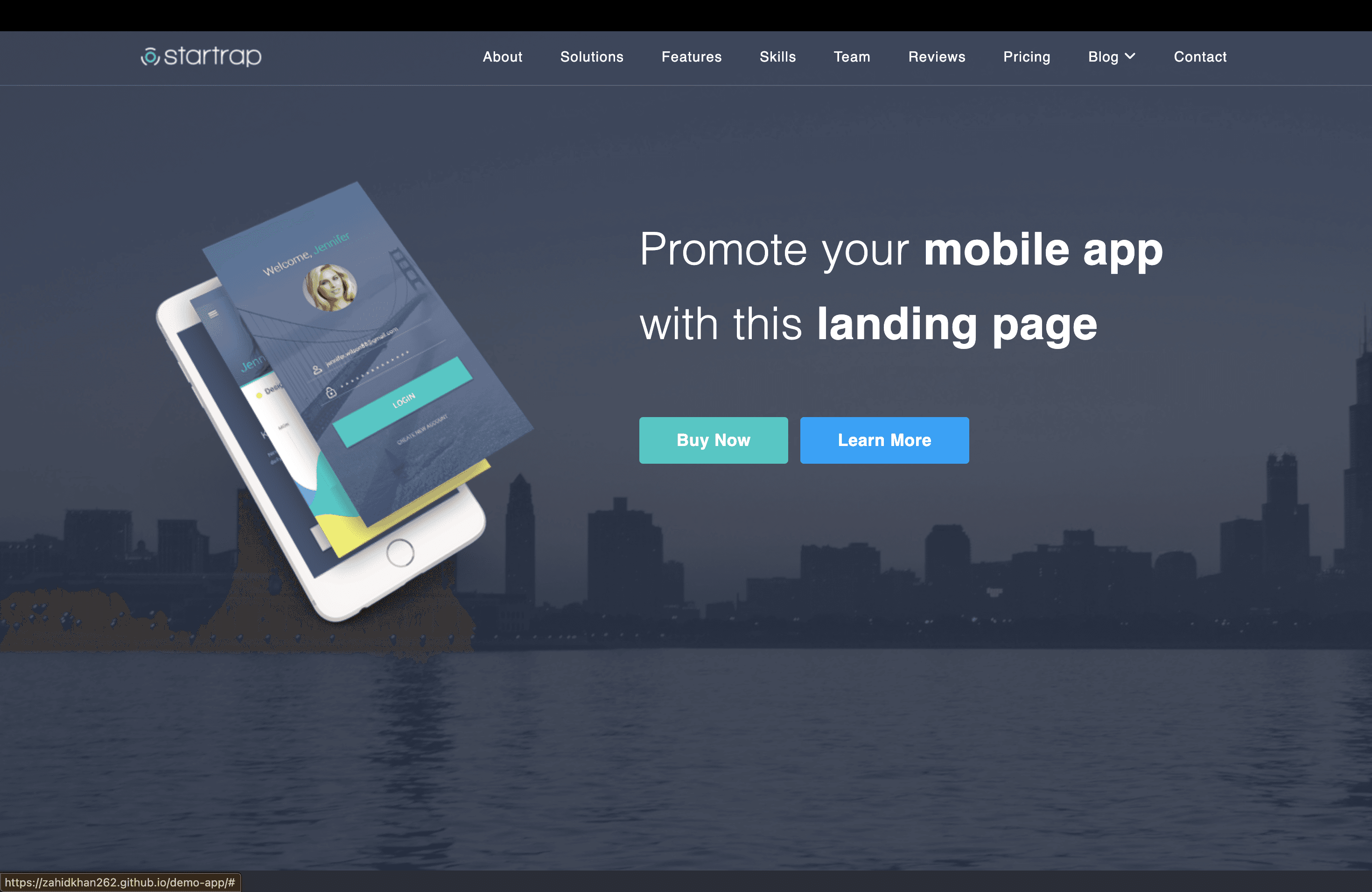 Mobile Responsive Template